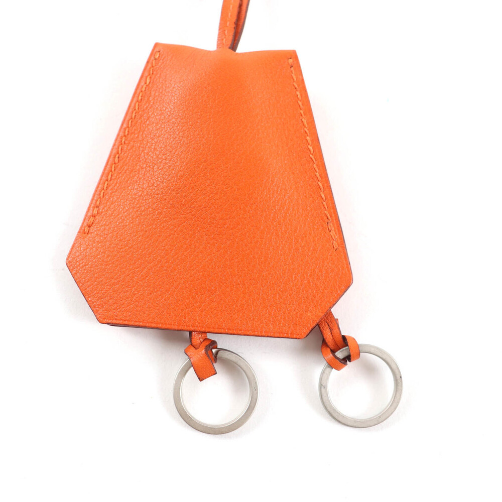 HERMES (Hermes) Margiela era, large clochette leather necklace with key ring,... - Picture 6 of 9